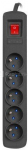 Armac Listwa zasilajaca R5 3m 5x230v czarnaR5/30/C