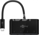 Goobay 4-Port USB-C Multiport Adapter 61073 USB-A Type-C