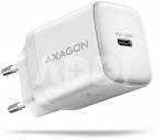 AXAGON ACU-PD30W Sil Wall charger 30W, 1x port USB-C, PD3.0/PPS/QC4+/SFC/AFC/Apple, white