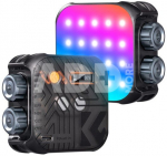 K&F Concept K&F RGB Full Color Light Built-in Battery 21 Lighting Effects Black