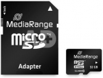 MEMORY MICRO SDHC 32GB C10/W/ADAPTER MR959 MEDIARANGE