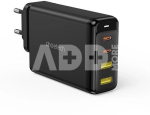 Kroviklis CHOETECH GaN 2x USB Type-C, 2x USB Type-A: 140W, PD3.1, QC3.0