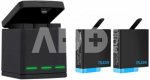Telesin 3-slot charger box for GoPro Hero 8 + 2 batteries (GP-BNC-801)