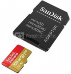 Sandisk memory card microSDXC 128GB Extreme + adapter