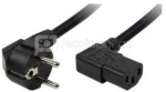LogiLink Power cord with Schuko male to IEC-C13 female