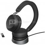 Jabra Headphones Evolve2 75 Link380a MS Stereo Stand