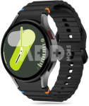 Tech-Protect watch strap Silicone Sport Samsung Galaxy Watch4/5/5 Pro/6/7/FE, black