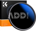 K&F Concept 62MM C Series Ultra-thin Variable/Fader,ND2-2000 Blue Coated