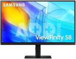 Samsung Monitor 27 inch ViewFinity S80D IPS 3840x2160 UHD 16:9 1xHDMI 1xDP 3xUSB 3.0 5ms PinP/PbyP 60Hz HAS+PIVOT płaski 3YOn-Site