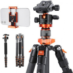 K&F Concept K&F D255C4+BH-28L Carbon Fiber Tripod