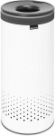 Brabantia Laundry Bin, 35 L dark grey / white