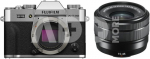 Fujifilm X-T30 III Body (silver) + XC15-45mm (black)