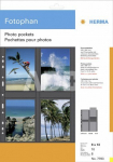 Herma fotophan 9x13 vertical 10 Sheets black 7783