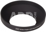 JJC Metalen Zonnekap voor Groothoeklenzen 49mm