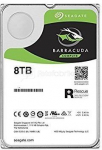 HDD|SEAGATE|Barracuda|8TB|SATA 3.0|256 MB|5400 rpm|Discs/Heads 4/8|3,5"|ST8000DM004