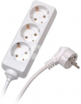 Vivanco extension cord 3 sockets 1.4m, white