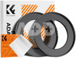 K&F Concept K&F Step Up Filter Ring 55-77mm*2pcs,+Vacuum Cleaning Cloth*1