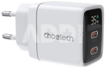 Kroviklis CHOETECH GaN 2xUSB Type-C: 35W, PD