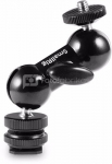 SMALLRIG 1135 MULTI-FUNC DOUBLE BALLHEAD SHOE+1/4"