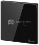 SONOFF TX i&scaron;manusis sieninis jungiklis T3EU2C, Wi-Fi, RF
