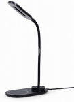 Gembird Desk lamp with wireless charger (black + white) TA-WPC10-LED-01-MX 10 W 2893-7072 K LED lamp 5 V 2 pcs