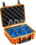 BW Outdoor Cases Type 1000 for Insta360 X4, orange