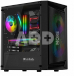 Logic Concept Computer case without power supply ATOS ARGB MINI USB 3.0
