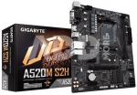 Gigabyte Motherboard A520M S2H AM4 2DDR4 M.2 HDMI/DVI mATX