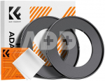K&F Concept K&F Step Up Filter Ring 55-82mm*2pcs,+Vacuum Cleaning Cloth*1