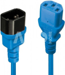 CABLE POWER IEC EXTENSION 0.5M/BLUE 30470 LINDY