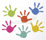 1x25 Daiber Hands 13x18 Portrait folders for children
