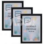Rėmelių komplektas IMAGEE 15x21 3 vnt plast Black |14mm