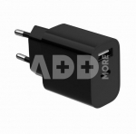 Gembird TA-UC-2AC12-01-BK 2-port universal USB charger (A+C), 2.4 A, black | Gembird