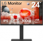 LG 24BA750-B | 23.8 " | IPS | FHD | 16:9 | 100 Hz | 5 ms | 1920 x 1080 pixels | 200 cd/m&sup2; | HDMI ports quantity 1 | Black