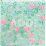 Albumas GOLDBUCH 27812 Nature's Melody mint 30x31 cm| 60 psl | balti lapai| kampučiai/lipdukai