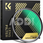 K&F Concept K&F 40.5MM,NANO-X series ultra-low reflection UV filter, Ultra clear lenses, waterproof, anti-scrat