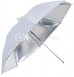 Falcon Eyes Umbrella UR-48S Silver/White 122 cm