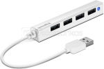 Speedlink USB hub Snappy Slim 4-port USB 2.0 Passive, white (SL-140000-WE)