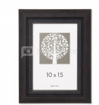 Rėmelis 13x18 plast 1306014 FAUSTA t. rudas | 30 mm