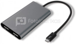 I-TEC THUNDERBOLT3 Dual DP Video Adapter