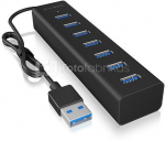 IcyBox ICY BOX IB-HUB1700-U3 7-Port USB HUB+powerada
