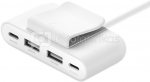 Belkin 4-Port-USB Splitter 2mCab 2xUSB-C/2xUSB-A sw BUZ001bt2MBKB