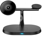 Maxlife wireless charger 3in1 15W, black (MXWC-03)