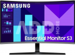 Samsung LS27D390GAUXEN 27" Curved Monitor Full HD 1920x1080/16:9/250cd/m2/4ms, HDMI, USB | Samsung