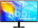 Samsung Monitor 32 inch ViewFinity S80D VA 3840x2160 UHD 16:9 1xHDMI 1xDP 3xUSB 3.0 5ms PinP/PbyP 60Hz HAS+PIVOT flat 3YOn-Site