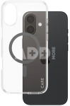 CARE by PanzerGlass Case Flagship | Back protection | Apple | iPhone 16 Plus | Recycled plastic | Transparent/Black | MagSafe