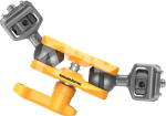 SmallRig 5522 Magic Arm Support with Dual Ball Heads 1/4&rdquo;-20 Screws（BumbleBee Edition）