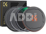 K&F Concept K&F 77mm 2 in 1 Filter Kit MCUV+CPL Filters with Metal Caps