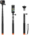 K&F Concept Invisible Selfie Stick, Extension Carbon Long Pole（127cm/50in）