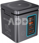 Blitzwolf BW-i113 GaN, USB-A, 3xUSB-C, 105W mains charger